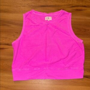 Lou & Grey Bright Pink Top